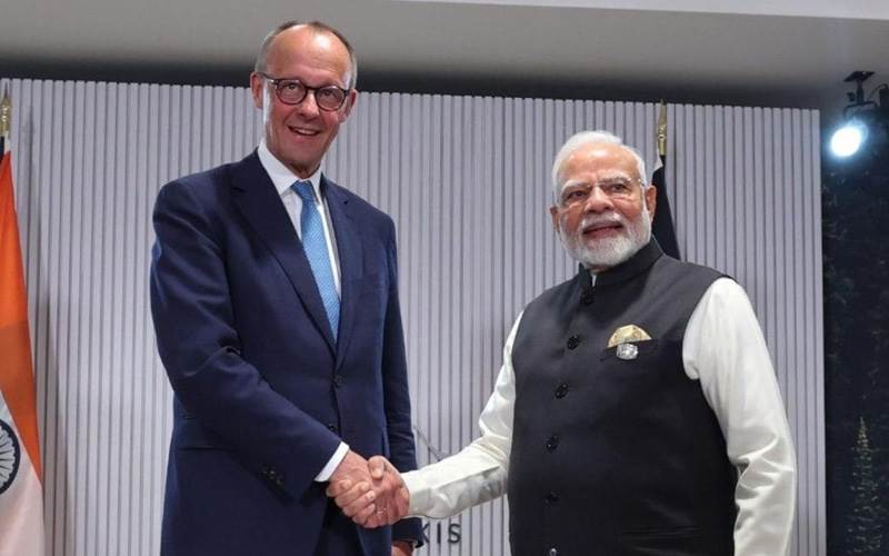 ہندوستان کے دورے پر آئے جرمن چانسلر کا بنگلورو دورہ 